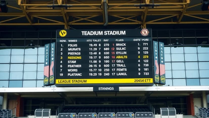 Poängställning i Dortmund just nu